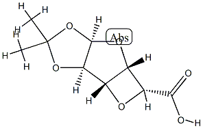 ba-L-Idofuranuronic acid, 3,5-anhydro-1,2-O-(1-methylethylidene)- (9CI) Struktur