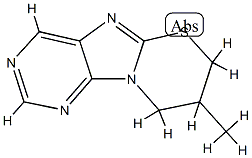 7H-[1,3]Thiazino[3,2-e]purine,8,9-dihydro-8-methyl-(9CI) Struktur