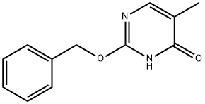 4(1H)-Pyrimidinone,5-methyl-2-(phenylmethoxy)-(9CI) Struktur