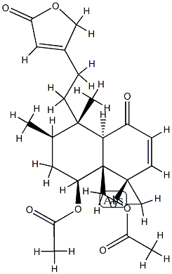 Ajugareptansone B Struktur