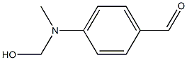 4-[(Hydroxymethyl)methylamino]benzaldehyde Struktur