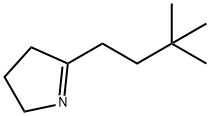 2H-Pyrrole,5-(3,3-dimethylbutyl)-3,4-dihydro-(9CI) Struktur