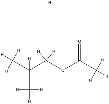 Acetic  acid,  2-methylpropyl  ester,  conjugate  monoacid  (9CI) Struktur