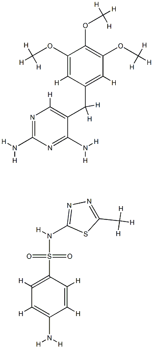 trimethoprim sulfamethizole Struktur