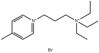 N-(3-TriethylaMMoniuMpropyl)-4-MethylpyridiniuM dibroMide Struktur