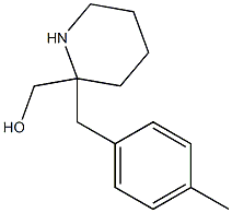 2-Piperidinemethanol,2-(p-methylbenzyl)-(8CI) Struktur