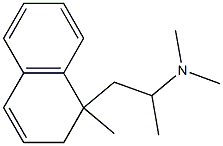 1-Naphthaleneethylamine,1,2-dihydro-N,N,alpha,1-tetramethyl-(8CI) Struktur