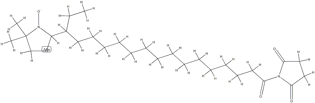 16-doxylstearoyl maleimide Struktur