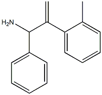 Benzeneethanamine, 2-methyl-ba-methylene-alpha-phenyl- (9CI) Struktur