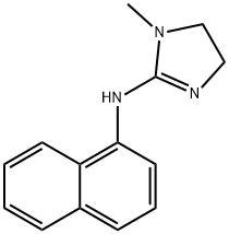 1H-Imidazol-2-amine,4,5-dihydro-1-methyl-N-1-naphthalenyl-(9CI) Struktur