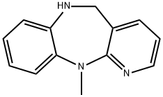 5H-Pyrido[2,3-b][1,5]benzodiazepine,6,11-dihydro-11-methyl-(9CI) Struktur