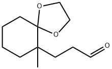 1,4-Dioxaspiro[4.5]decane-6-propanal,6-methyl-(9CI) Struktur