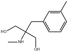 1,3-Propanediol,2-(methylamino)-2-[(3-methylphenyl)methyl]-(9CI) Struktur