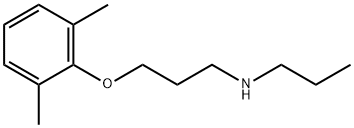 1-Propanamine,3-(2,6-dimethylphenoxy)-N-propyl-(9CI) Struktur