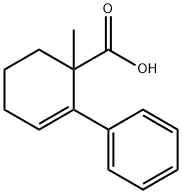 2-Cyclohexene-1-carboxylicacid,1-methyl-2-phenyl-(5CI) Struktur