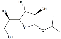 ba-D-Glucofuranoside, 1-methylethyl (9CI) Struktur