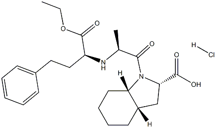 Indolapril hydrochloride [USAN] Struktur