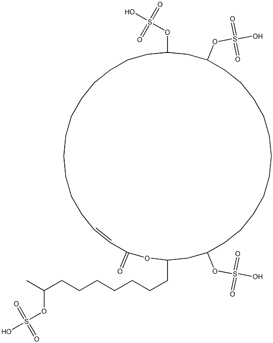 dotriacolide Struktur