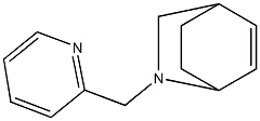 2-Azabicyclo[2.2.2]oct-5-ene,2-(2-pyridinylmethyl)-(9CI) Struktur