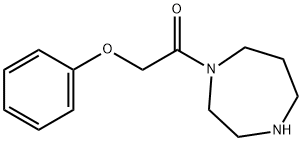 1-(1,4-diazepan-1-yl)-2-phenoxyethan-1-one Struktur