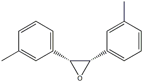 Oxirane, 2,3-bis(3-methylphenyl)-, (2R,3S)-rel- (9CI) Struktur