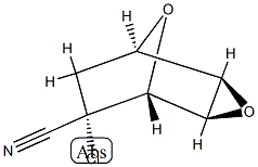 (1α,2β,4β,5α)-6β-Chloro-3,8-dioxatricyclo[3.2.1.02,4]octane-6-carbonitrile Struktur