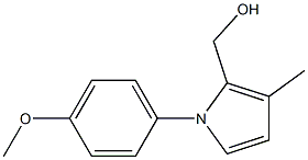 1H-Pyrrole-2-methanol,1-(4-methoxyphenyl)-3-methyl-(9CI) Struktur