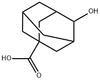 4α-Hydroxyadamantane-1-carboxylic acid Struktur