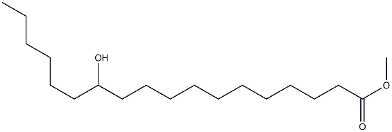 \2-HYDROXYSTEARIC ACID METHYL ESTER Struktur