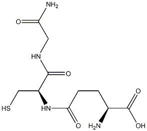 glutathione amide Struktur