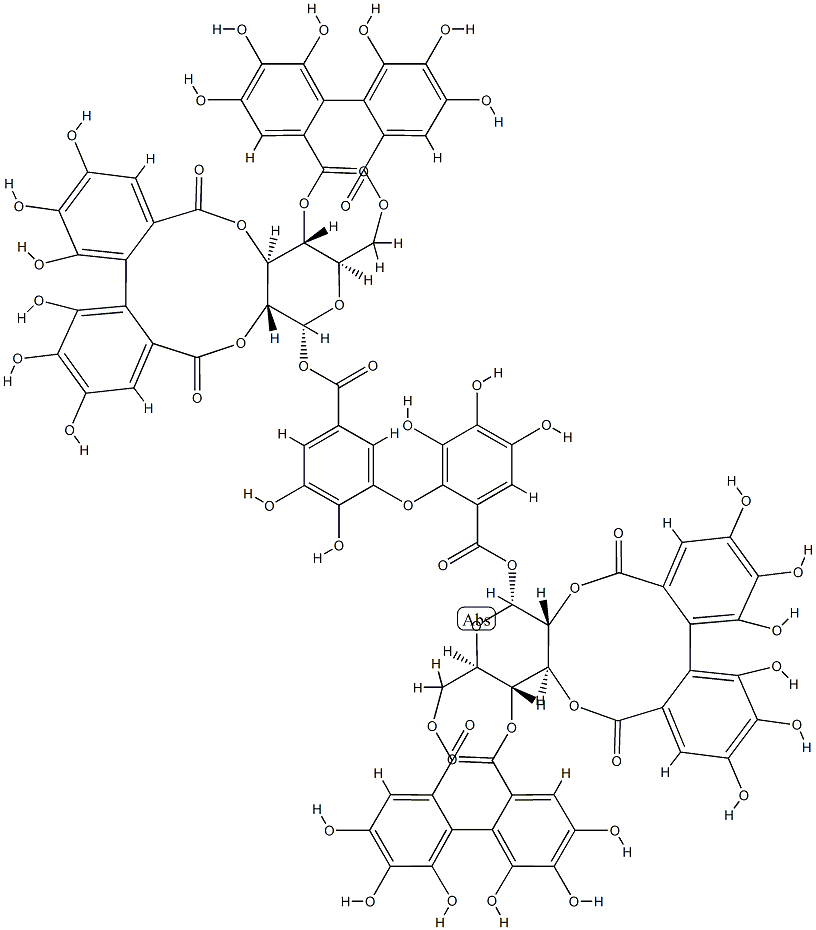 Agrimoniin Struktur