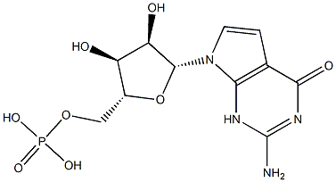 poly(7-deazaguanylic acid) Struktur