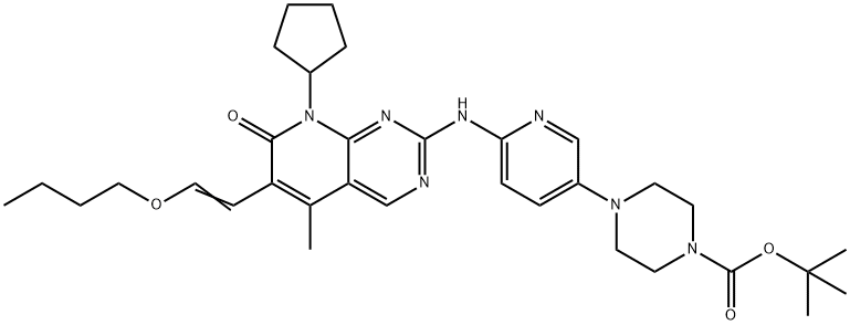 Palbociclib Impurity 7 Struktur