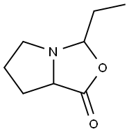 1H,3H-Pyrrolo[1,2-c]oxazol-1-one,3-ethyltetrahydro-(9CI) Struktur