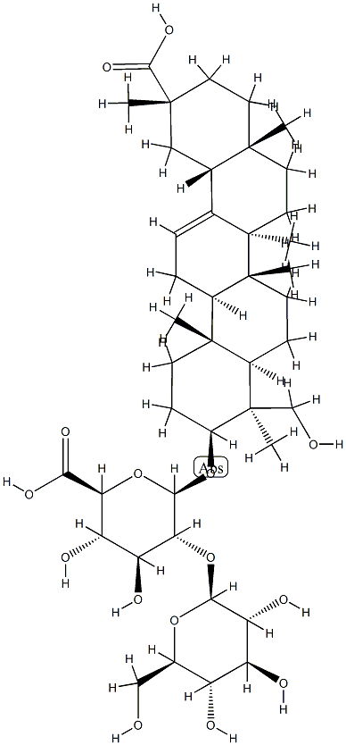 Azukisaponin III Struktur