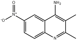 4-Quinolinamine,2,3-dimethyl-6-nitro-(9CI) Struktur