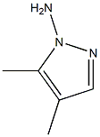 1H-Pyrazol-1-amine,4,5-dimethyl-(9CI) Struktur