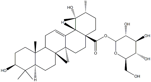 PoMolic acid 28-O-beta-D-glucopyranosyl ester