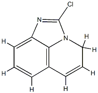 4H-Imidazo[4,5,1-ij]quinoline,2-chloro-(9CI) Struktur