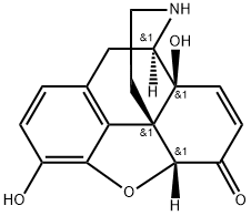 (5alpha)-7,8-didehydro-4,5-epoxy-3,14-dihydroxymorphinan-6-one Struktur