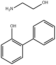 [1,1'-biphenyl]-2-ol, compound with 2-aminoethanol (1:1) Struktur