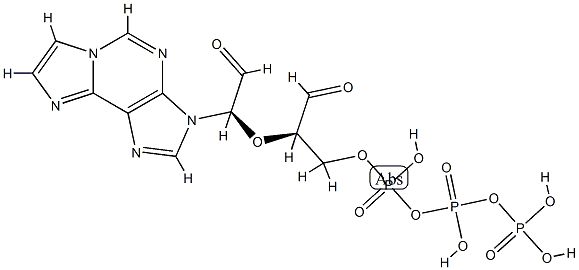 ethenoadenosine triphosphate-2',3'-dialdehyde Struktur