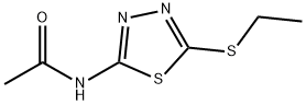 1/C6H9N3OS2/c1-3-11-6-9-8-5(12-6)7-4(2)10/h3H2,1-2H3,(H,7,8,10 Struktur