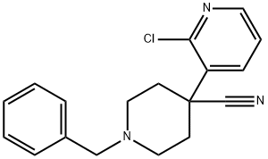 1-Benzyl-4-(2-Chloropyridin-3-Yl)Piperidine-4-Carbonitrile(WXC03107), 845552-77-4, 結(jié)構(gòu)式