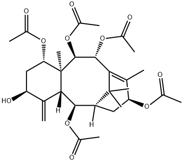 Decinnamoyltaxinine J Struktur