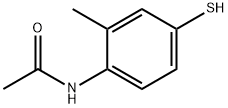 o-Acetotoluidide,  4-mercapto-  (7CI) Struktur