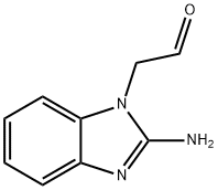 1H-Benzimidazole-1-acetaldehyde,2-amino-(9CI) Struktur