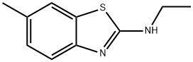 2-Benzothiazolamine,N-ethyl-6-methyl-(9CI) Struktur