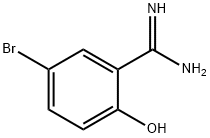 5-bromo-2-hydroxybenzamidine Struktur