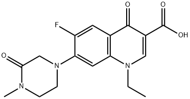 oxoperfloxacin Struktur